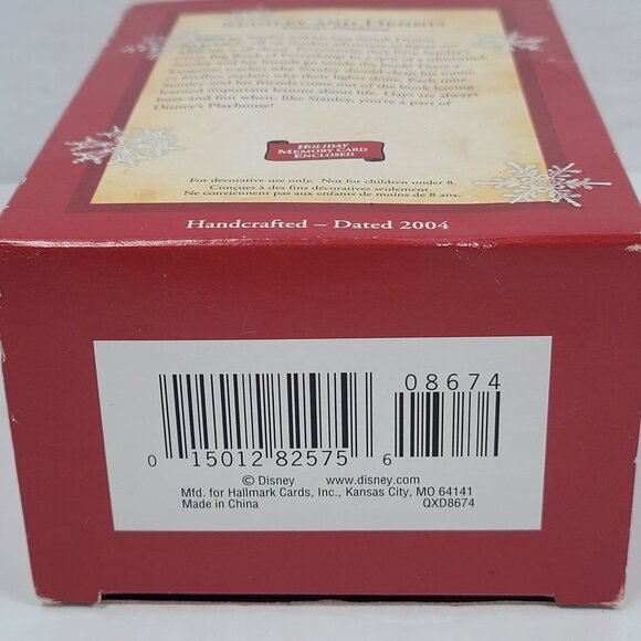 Hallmark Keepsake Ornament Stanley & Dennis Disneys Playhouse 2004 - Picture 3 of 5